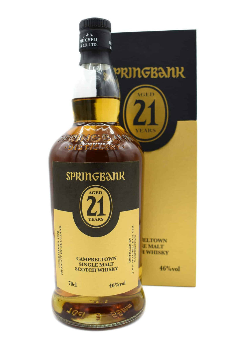 SPRINGBANK 21年 シングルモルトウイスキー 正規品 700ml