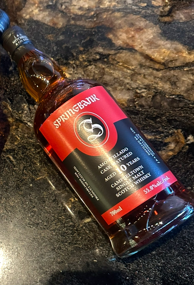 Springbank 10 Year Old Amontillado 700mlSpringbank Campbeltown 10