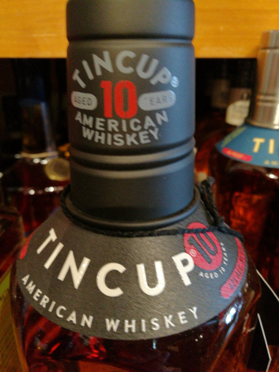 Tin Cup 10 Year’s American whiskey Bourbon Wine & Spirits