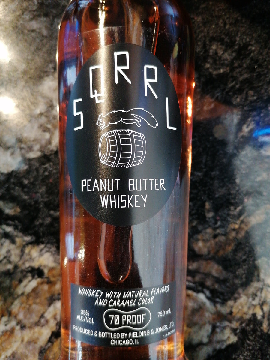 Sqrrl Peanut Butter Whiskey Bourbon Wine & Spirits
