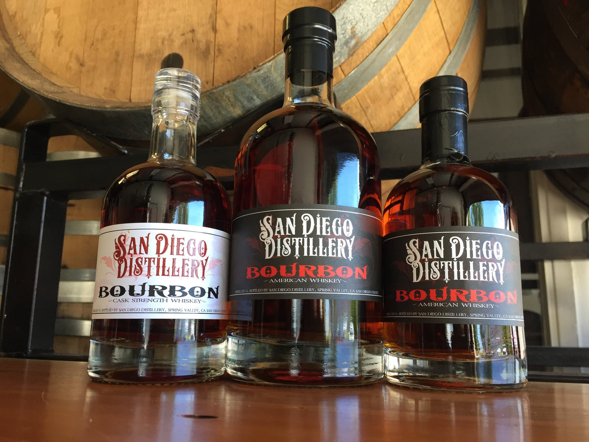 San Diego Distillery Bourbon 375ml – Bourbon Wine & Spirits