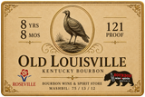 Old Louisville Bourbon Wine & Spirits Bourbon 8 Year 8 Month Single Barrel  Store Pick NCF 121 Proof MASHBIL: 75 / 13 /12 750ml