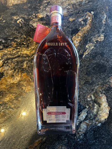 Angel’s Envy  2024 cask strength 118.8 proof 10th Annual Cask Strength Bourbon Finished in Port Wine Barrels 750 ML