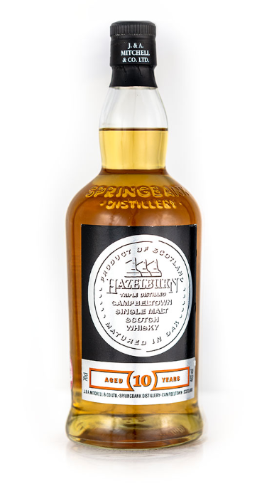Hazelburn 10 yr Single Malt 92proof 700 ML – Bourbon Wine