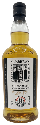 Kilkerran 8 Yr Bourbon Cask Strength 111.2 Proof 2025 release