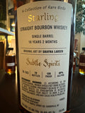 Subtle Spirits ‘Collection of Rare Birds’ – STARLING – 16yr Single Barrel TK-103 Bourbon 16yr 2mo 120.1pf 750mL