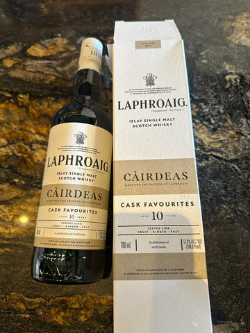 CAIRDEAS LAPHROAIG CASK FAVOURITES
 10 year 104.8 proof