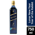 Johnnie Walker Blue Label Limited Edition Lunar New Year Blended Scotch Whisky, 2022 Year of the Rabbit Whisky - 750ml