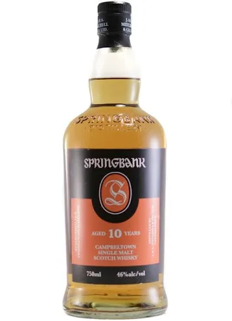 Springbank 10 year  92 proof 750 ml