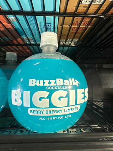 BuzzBallz Biggies Berry Cherry 🍒 Limeade 1.75L