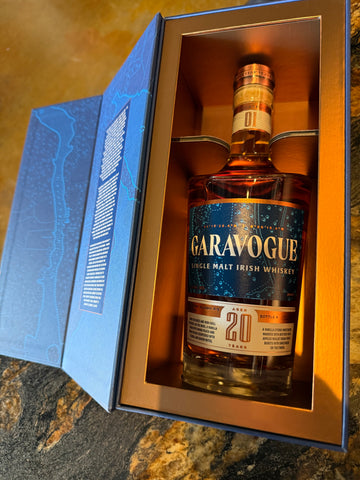 GARAVOGUE 20 YEAR OLD SINGLE MALT IRISH WHISKEY
