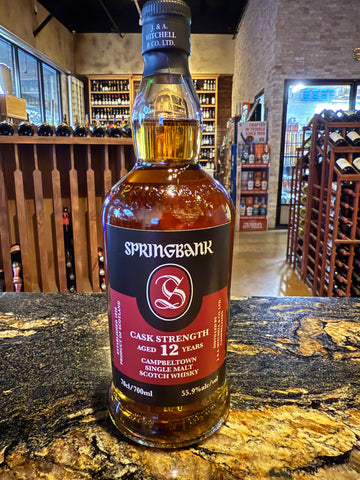 Springbank 12 years 111.8 Proof 2025 release 700 ML