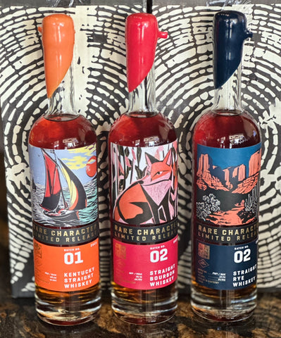 3 Bottles combo ( RCLR KENTUCKY STRAIGHT WHISKEY 2025 BATCH#1 133 Proof,RCLR BOURBON 2025
BATCH#2 121.46 Proof, RCLR RYE  2025 Batch#2 119.94 Proof)