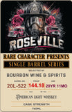 RARE CHARACTER 20YR 11MO • 144.18 PROOF •20L-522 BOURBON WINE & SPIRITS AMERICAN LIGHT WHISKY 🥃 PRE-SALE ( Drop Date or Ship out 11/18)
