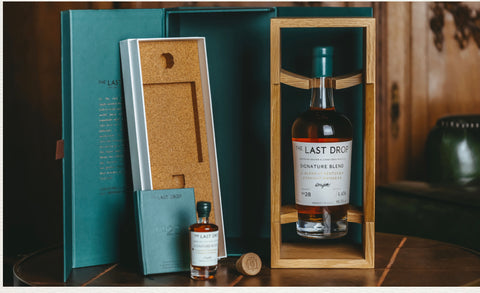THE LAST DROP 
SIGNATURE BLEND CREATED BY DREW MAYVILLE
A Blend of Kentucky Straight Whiskeys release NO28 121.8 Proof