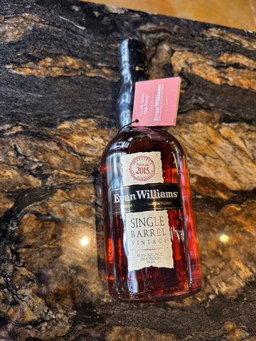Evan Williams Single Barrel Vintage 8 Year 2 Month 25 Days 86.6 Evan Williams Single Barrel Vintage 8 Year 2 Month 25 Days 86.6