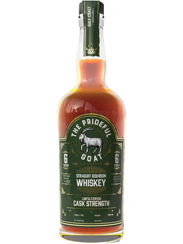 The Prideful Goat 6 Year Old Cask Strength Bourbon Whiskey