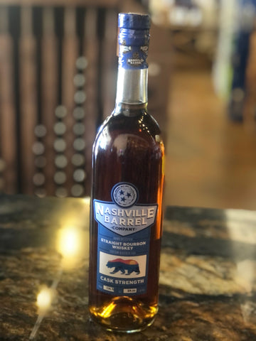 Nashville Barrel Compnay straight bourbon 118.12