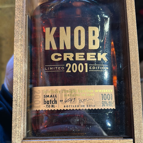 Knob Creek limited edition 2001  Batch #1