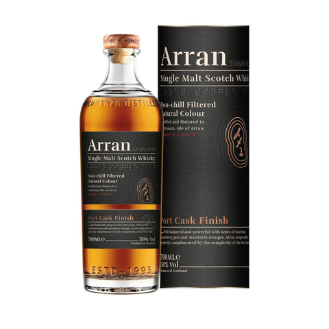ARRAN MALT SINGLE MALT SCOTCH THE PORT CASK FINISH 100 also