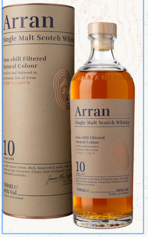 ARRAN MALT SINGLE MALT SCOTCH 10 YR 92  2023