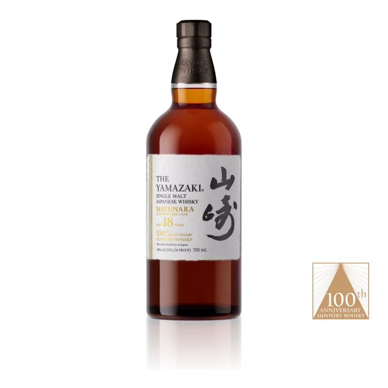 THE YAMAZAKI SINGLE MALT WHISKY MIZUNARA JAPANESE OAK CASK