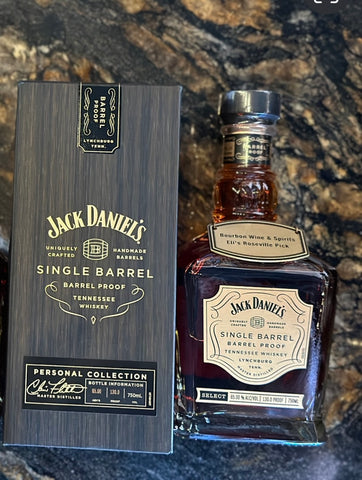JACK DANIEL'S SINGLE BARREL – BARREL PROOF 6/750ML JD208353 BOURBON WINE & SPIRITS 130 PROOF “ Eli Said So “