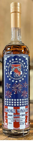 Smoke Wagon Red White and Blue Limited Edition 2023 Straight Bourbon 92.5 Proof