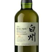 Hakushu 18 Year Old Peated Malt Single Malt Japanese Whisky 700ml