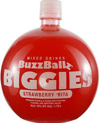 BuzzBallz Biggies Strawberry Rita  1.75L