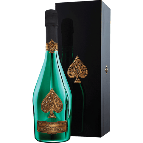 Armand De Brignac Ace of Spades Brut limited release green bottle Champagne