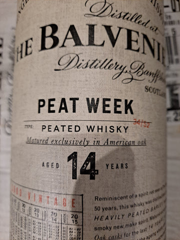 The Balvenie 14 year Peat Week