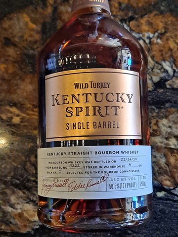 Wild turkey Kentucky spirit single barrel