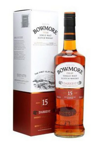 Image of Bowmore 15 Year 'Darkest' by Bowmore