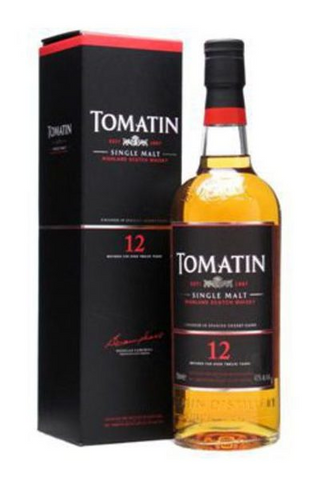 Image of Tomatin Scotch Single Malt 12 Year by Tomatin