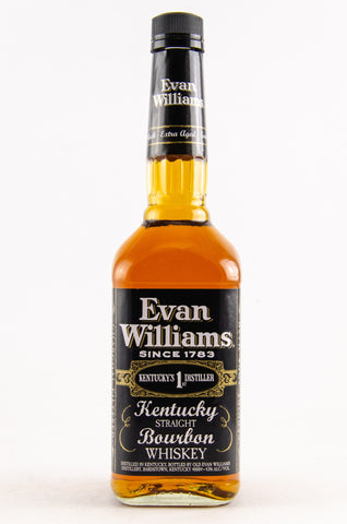 EVAN WILLIAMS STRAIGHT BOURBON BLACK LABEL 86