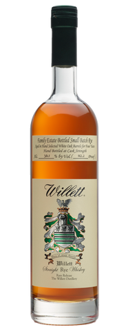 Willett Family Estate Bottled Rye Aged 4 Years 108-115 Proof