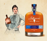JEFFERSON'S BLEND OF STRAIGHT BOURBON MARIAN MCLAIN LIMITED EDITION 102 PROOF