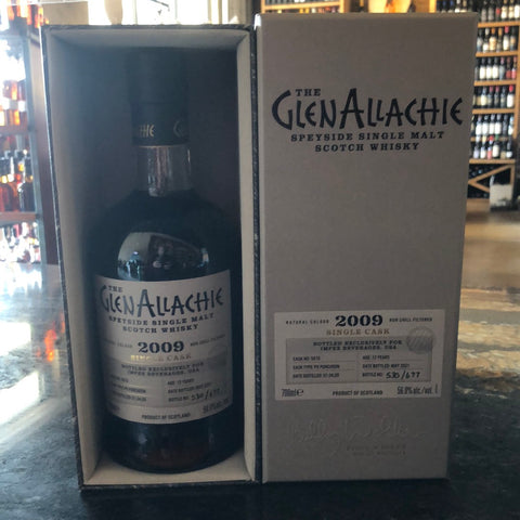 The GlenAllachie 2009 12 year PX Puncheon Cask 56.9% ABV