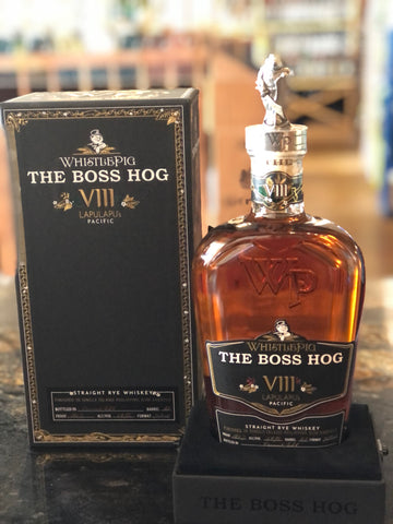 WHISTLEPIG BOSS HOG VIII LAPULAPU'S PACIFIC  Whistlepig Boss Hog VIII Lapulapu's Pacific Rye Whiskey 750 ml