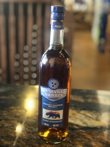 Nashville Barrel Compnay straight bourbon 118.72