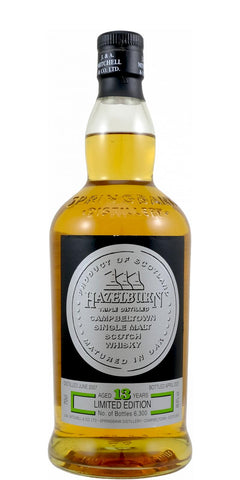 Hazelburn 13 Years LIMITED EDITION-97.2PF