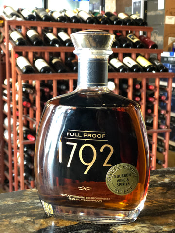 1792 BOURBON WINE & SPIRITS FULL PROOF SINGLE BARREL SELECT BOURBON (STORE PICK!) 125 PROOF