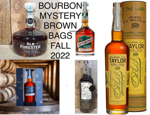 Bourbon Mystery Brown Bag Fall 2022   ( please read instructions )