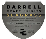 Barrell Craft Spirits Seagrass 16 Year Old Rye 130.82 Proof 750 ml