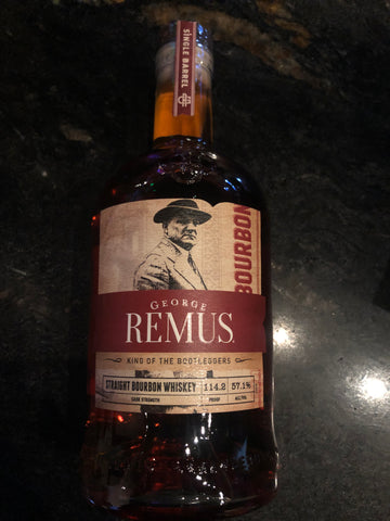 Remus Single Barrel Bourbon wine & Spirits 114.2 Proof 750