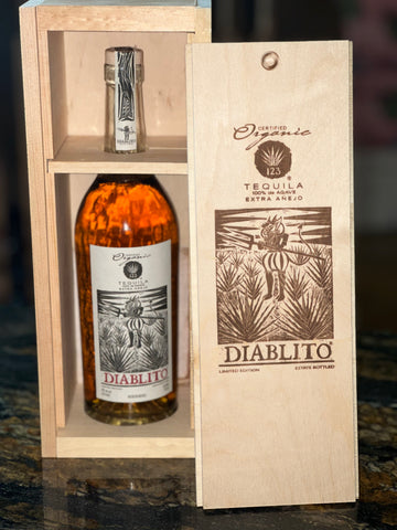 123 Organic Tequila Extra Anejo Diablito Limited Edition 80 Proof 750 ML