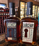 Father's day 2020 Gift 2 bottles Combo of Kentucky Straight Bourbon ( 1 Larceny 92 proof & 1 Larceny Barrel proof 122.2 )