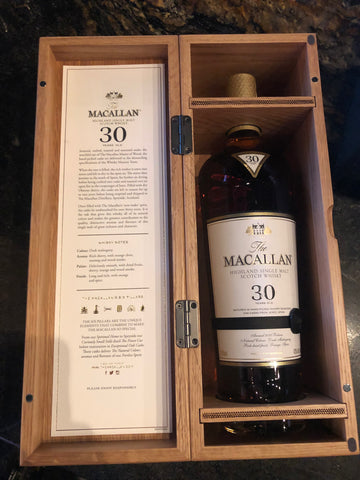 The Macallan Sherry Oak 30 Year Old Single Malt Scotch Whisky 2022 Edition