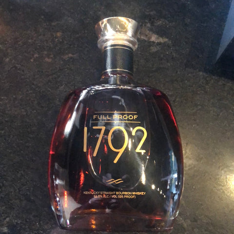 1792 Full Proof Kentucky Straight Bourbon Whiskey 125 proof , USA